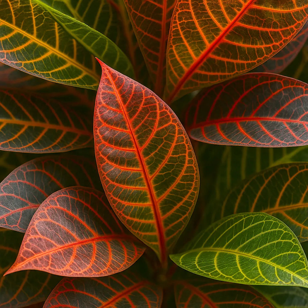 130 - 140cm Codiaeum Variegatum Petra Croton 32cm Pot House Plant