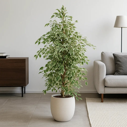 135 - 150cm Ficus Twilight Rubber Plant 27cm Pot House Plant