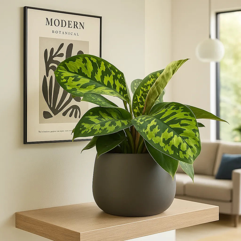 15 - 20cm Homalomena Camouflage Shield Plant 14cm Pot House Plant