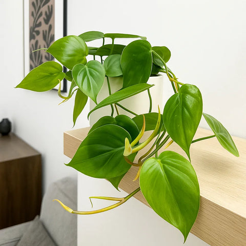 air purifying plant green philodendron scandons 15