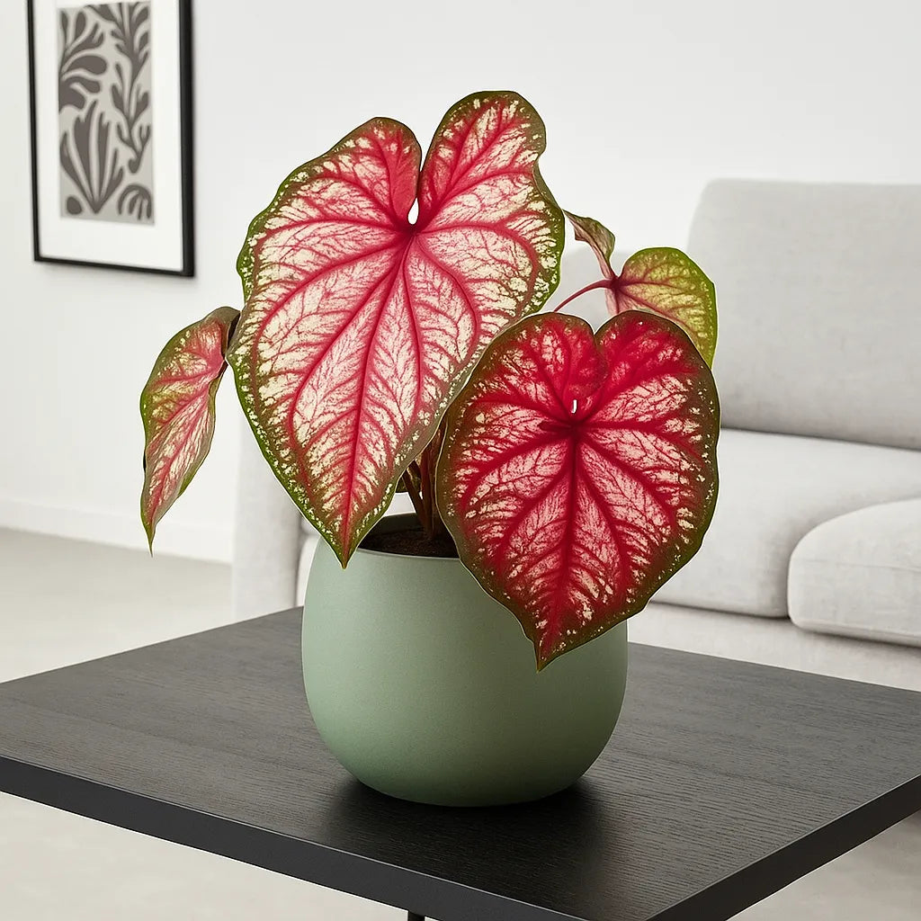 20 - 30cm Caladium Xplosion Elephant Ear 12cm Pot House Plant