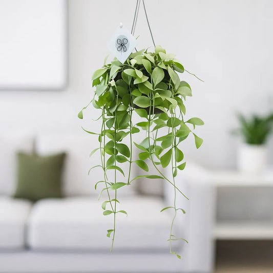 20 - 30cm Dischidia Oinantha Houseplant in Hanging 14cm Pot