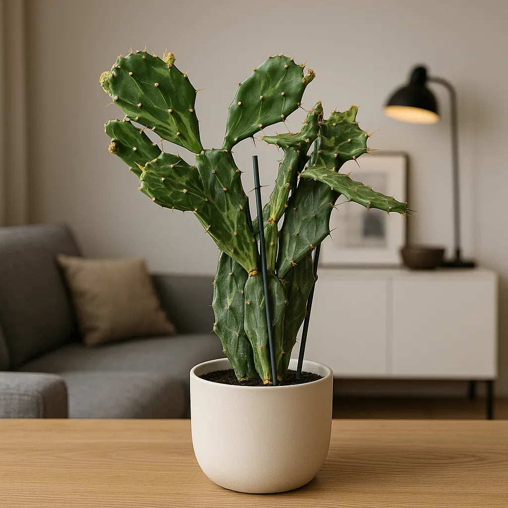 20 - 30cm Opuntia Ghost Jamaicensis 11cm Pot House Plant