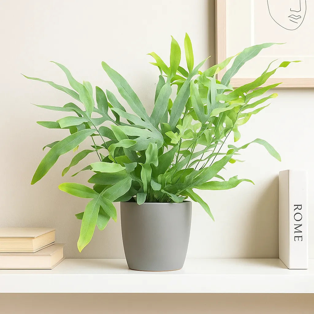 20 - 30cm Phlebodium Blue Star Fern 12cm Pot House Plant