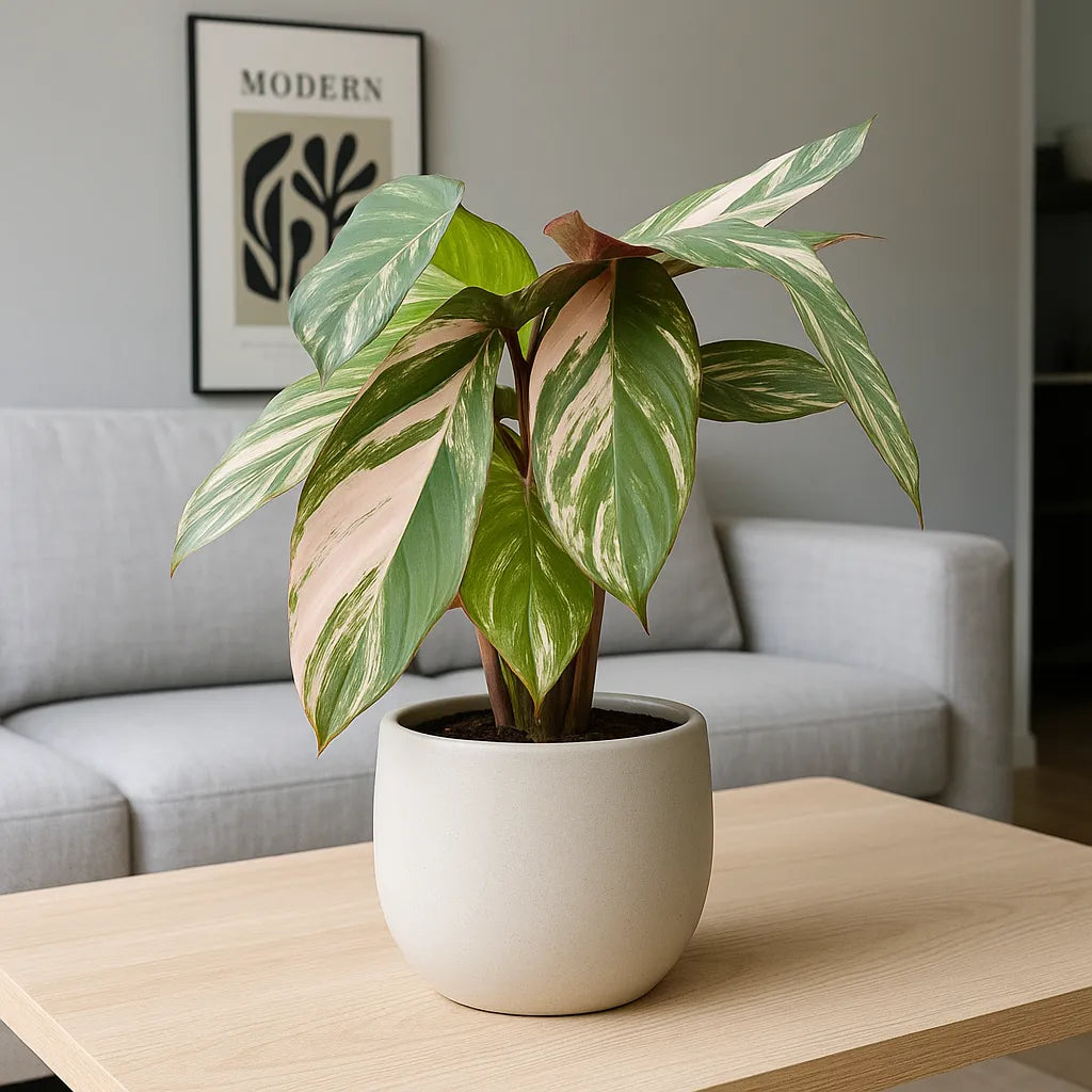 30 - 40cm Calathea Princess Dalya Variegated Prayer Plant 12cm Pot House Plant