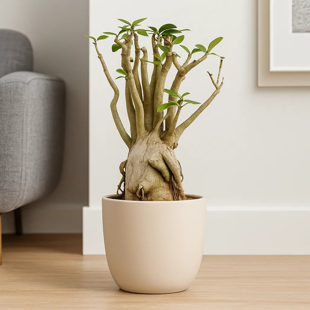 55 - 65cm Adenium Arabicum Desert Rose House Plant 24cm Pot