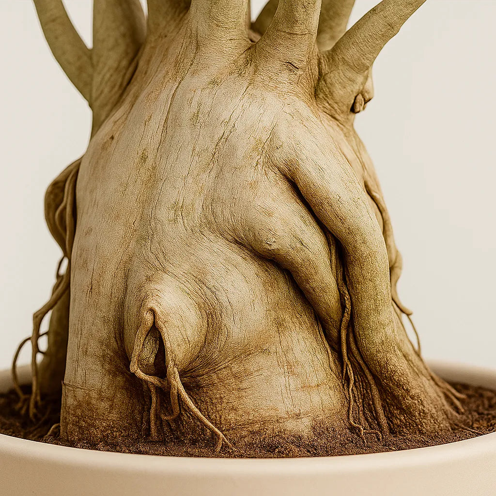 55 - 65cm Adenium Arabicum Desert Rose House Plant 24cm Pot