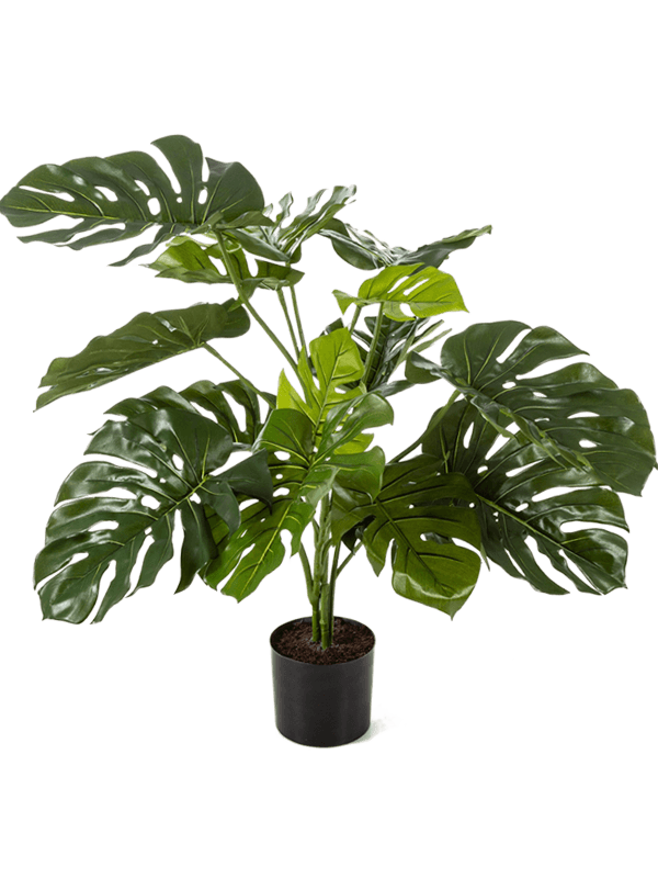 Monstera Deliciosa Artificial Plant Premium Faux 85cm Height