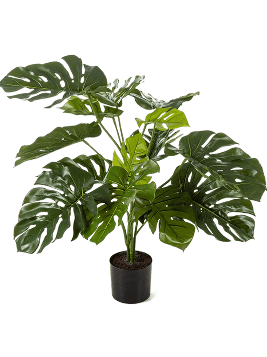 Monstera Deliciosa Artificial Plant Premium Faux 85cm Height