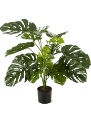 Monstera Deliciosa Artificial Plant Premium Faux 85cm Height