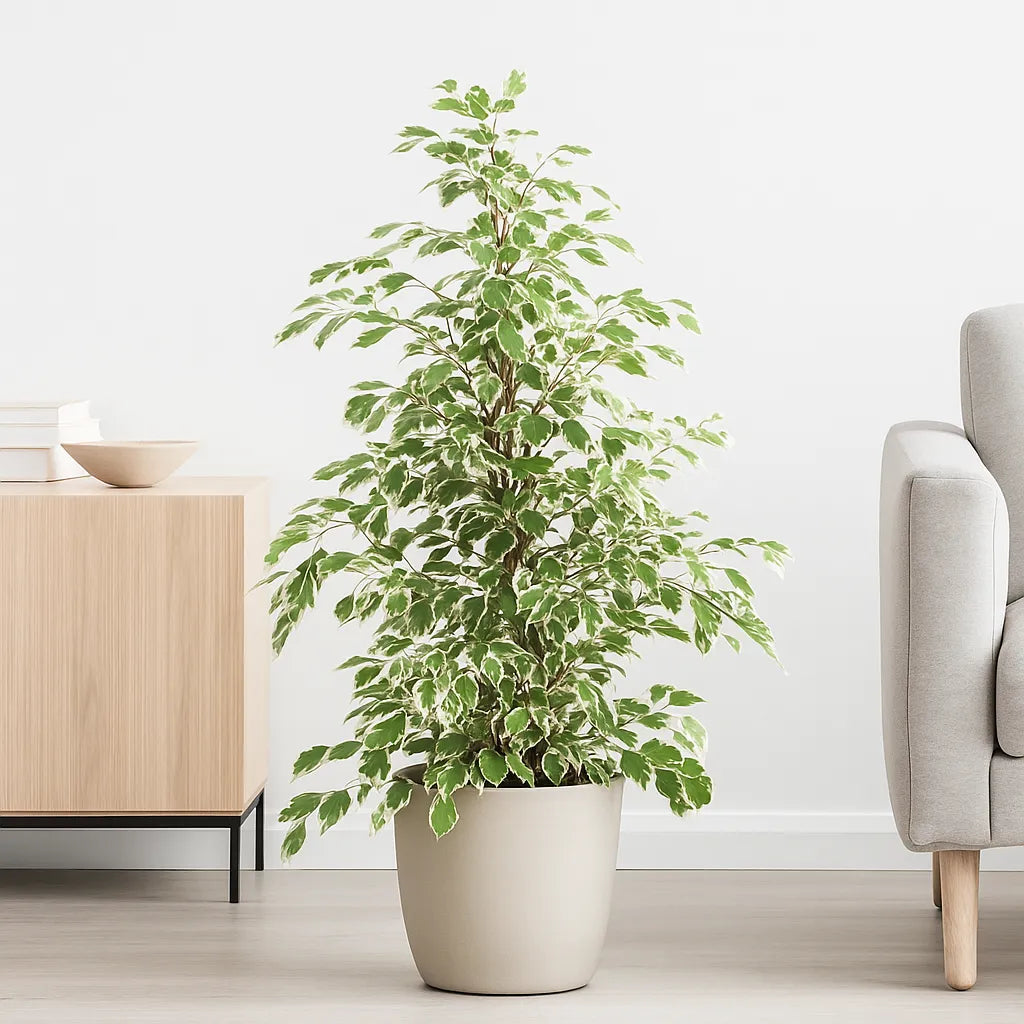 95 - 110cm Ficus Profit Rubber Plant 21cm Pot House Plant