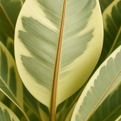 95 - 110cm Ficus Tineke 3 Stem Rubber Plant 27cm Pot House Plant