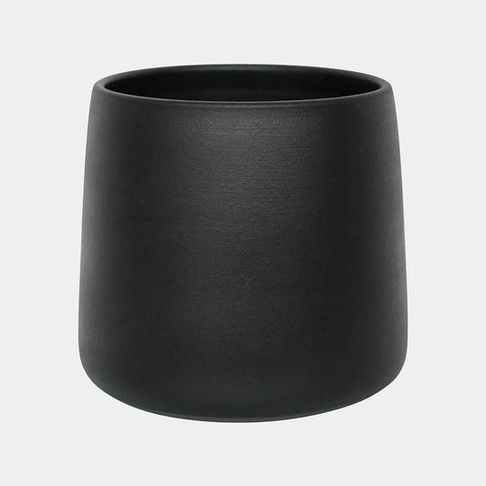 Akemi Planter Carbon Black 25cm Height 27cm Dia