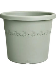 Algarve Plant Pot 29cm Height 26cm Dia Cilindro Thyme Green