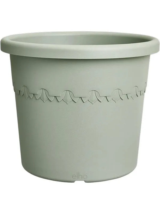 Algarve Plant Pot 48cm Height 36cm Dia Cilindro Thyme Green