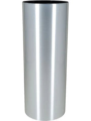 Alure Pilaro Plant Pot 105cm Height 30cm Dia Aluminium brushed laquered