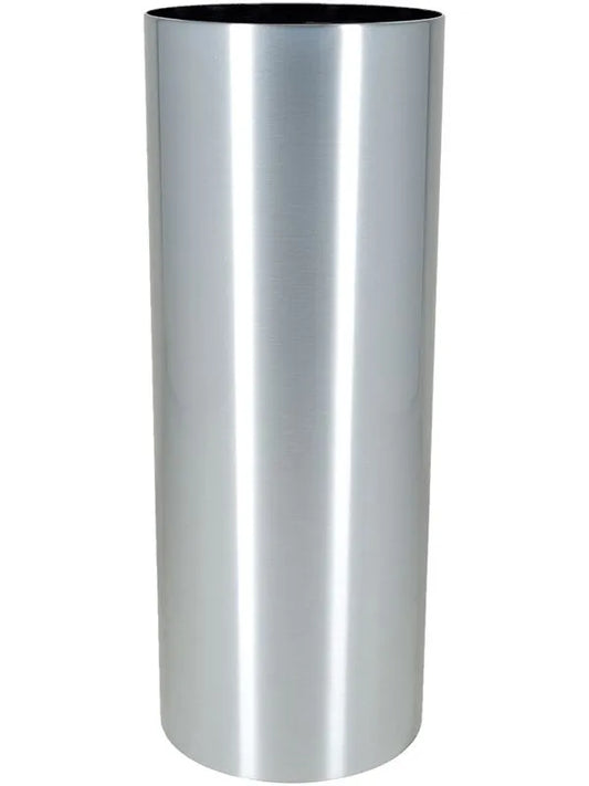 Alure Pilaro Plant Pot 105cm Height 40cm Dia Aluminium brushed lacquered
