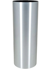 Alure Pilaro Plant Pot 105cm Height 40cm Dia Aluminium brushed lacquered