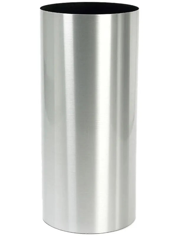 Alure Pilaro Plant Pot 90cm Height 35cm Dia Aluminium brushed lacquered