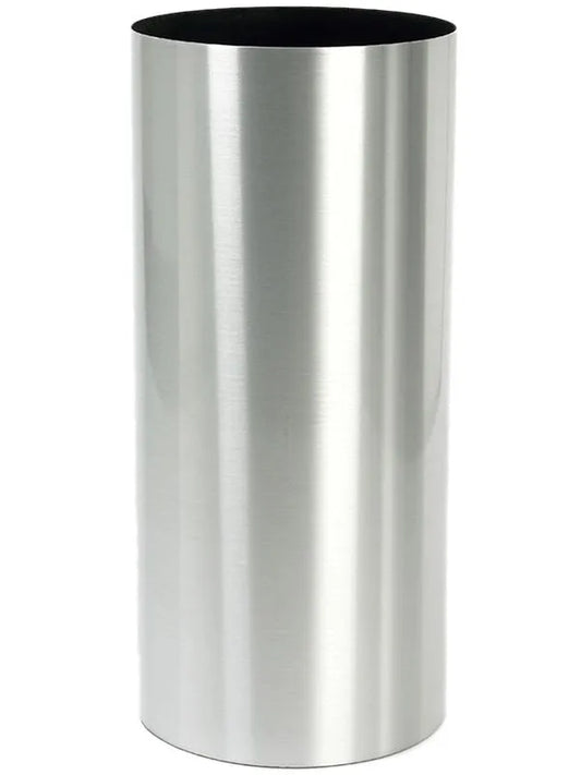 Alure Pilaro Plant Pot 90cm Height 35cm Dia Aluminium brushed lacquered