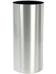 Alure Pilaro Plant Pot 90cm Height 35cm Dia Aluminium brushed lacquered