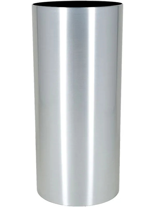 Alure Pilaro Plant Pot 90cm Height 40cm Dia Aluminium brushed lacquered