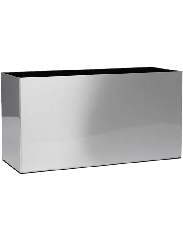 Alure Trend Plant Pot 50cm Height 33cm Dia Aluminium brushed lacquered