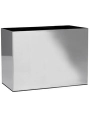 Alure Trend Plant Pot 50cm Height 33cm Dia Auminium brushed lacquered