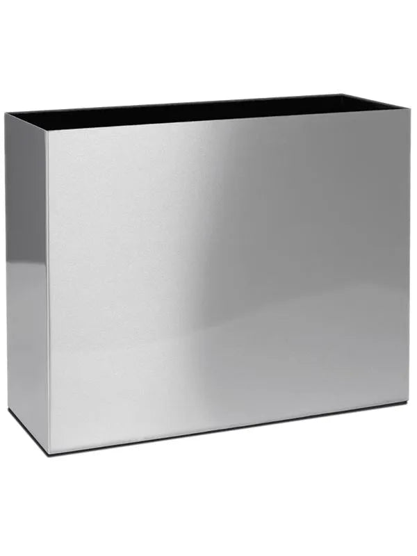 Alure Trend Plant Pot 75cm Height 33cm Dia Aluminium brushed lacquered