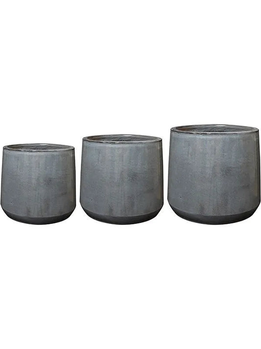 Anouk Plant Pot 32cm Height cm Dia Pot Grey (set of 3)
