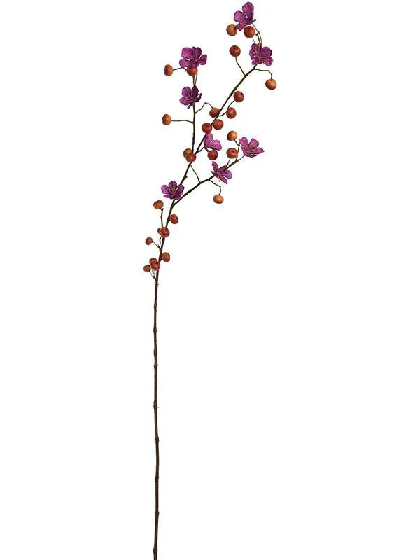 Apple Berry Blossom Artificial Plant Premium Faux 110cm Height