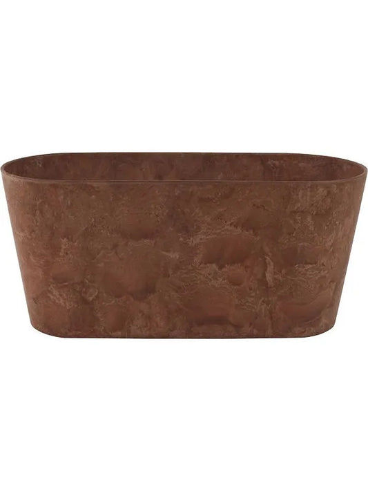 Artstone Plant Pot 17cm Height 15cm Dia Claire Balcony Oak