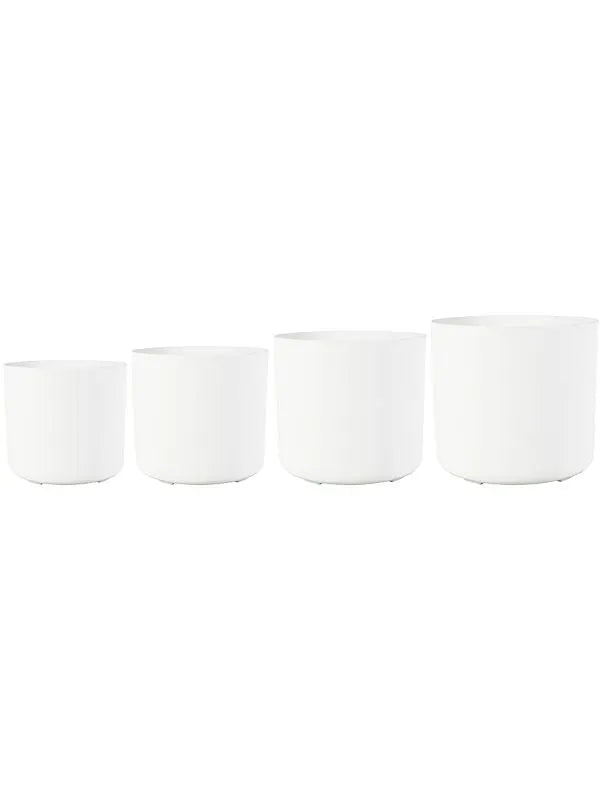 Artstone Plant Pot 18cm Height cm Dia Celine Pot White (set of 4)