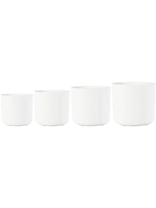 Artstone Plant Pot 18cm Height cm Dia Celine Pot White (set of 4)