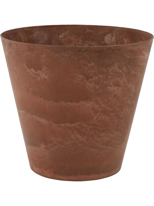 Artstone Plant Pot 20cm Height 20cm Dia Claire Pot Oak