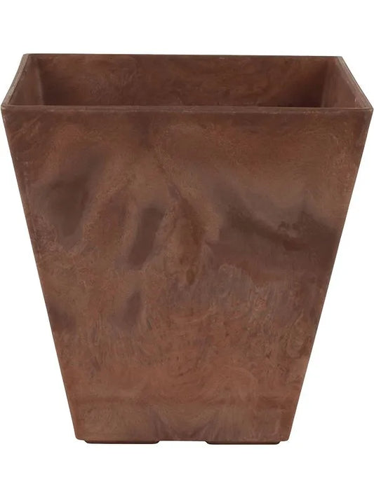 Artstone Plant Pot 29cm Height 28cm Dia Ella Pot Oak