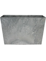 Artstone Plant Pot 40cm Height 24cm Dia Ella Divider Grey
