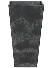 Artstone Plant Pot 49cm Height 5cm Dia Ella vase black