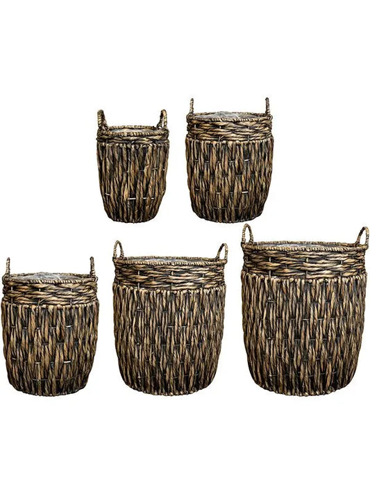 Astrid Plant Pot 53cm Height cm Dia Pot Brown (set of 5)