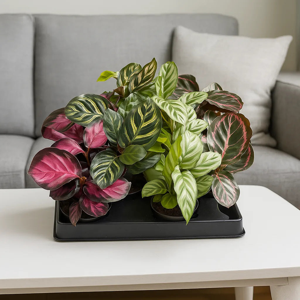 Baby Calathea Mix (12 Plants/ 4 Varieties) 6cm Pot House Plants