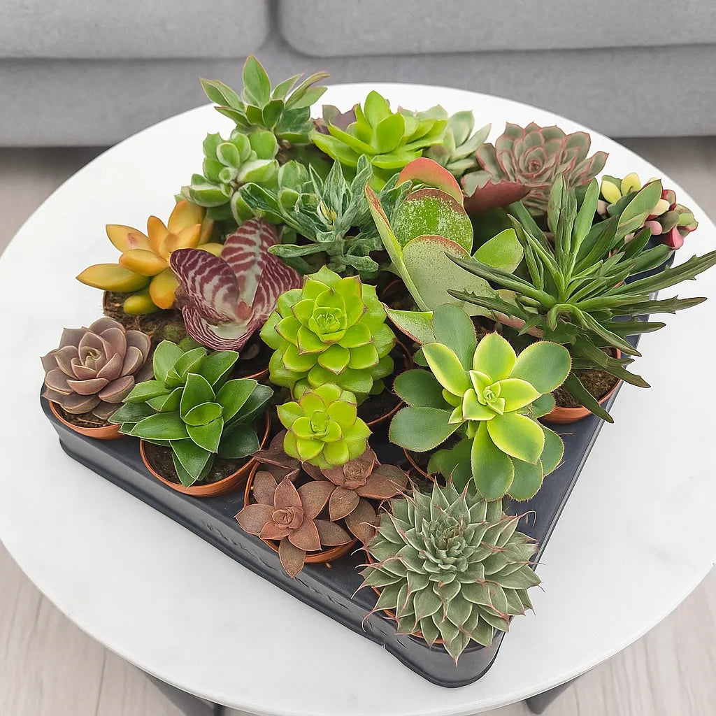 Baby Succulent Mix (20 Plants) 5.5cm Pot House Plants