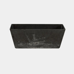 Balcony Trough Ella black 17cm Height 55cm Dia