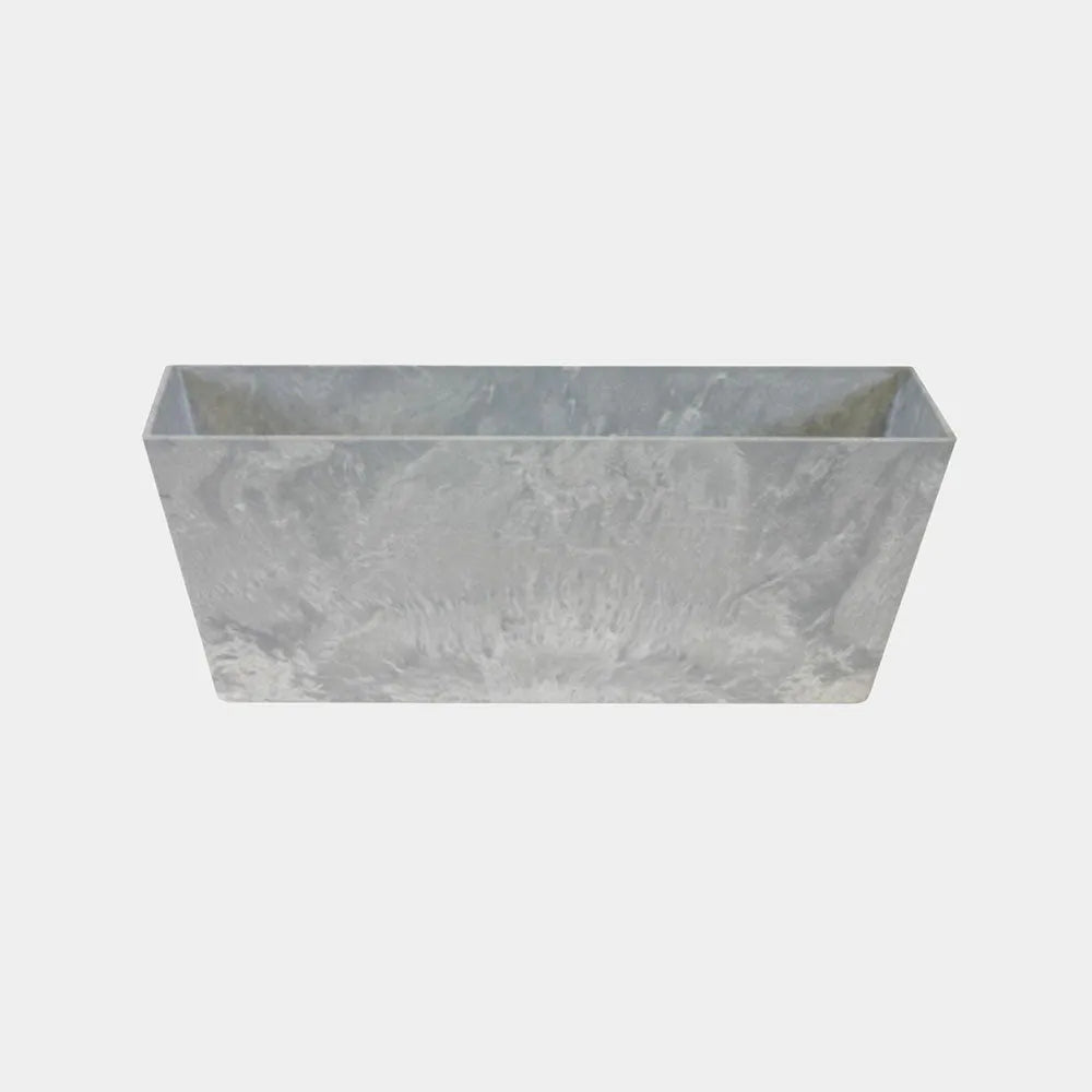 Balcony Trough Ella grey 17cm Height 55cm Dia