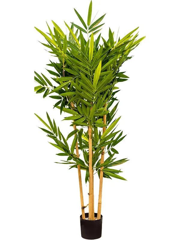 Bamboo Artificial Plant Premium Faux 120cm Height