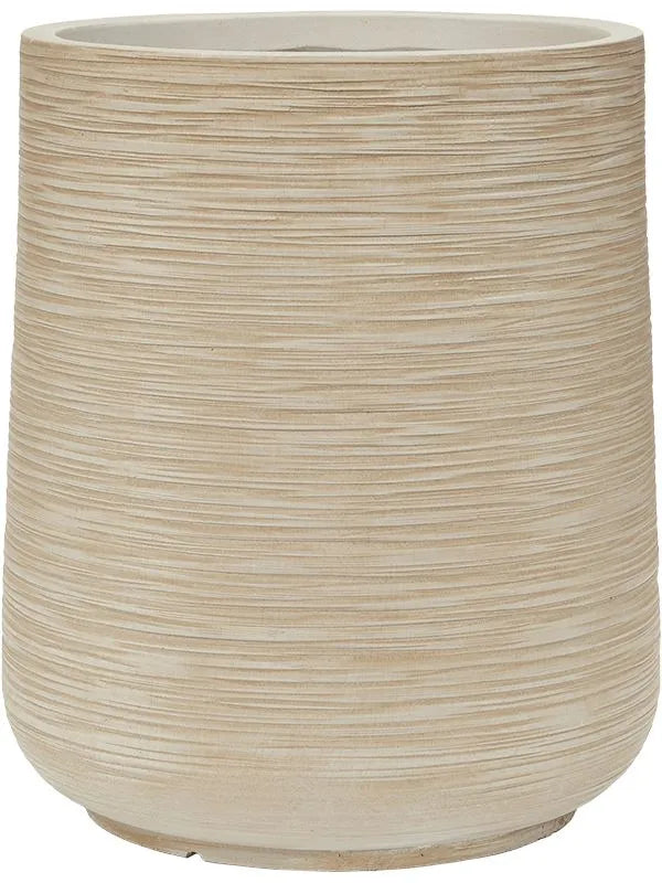 Baq Dune Plant Pot 43cm Height 30cm Dia Darcy Beige