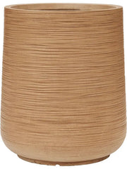 Baq Dune Plant Pot 43cm Height 30cm Dia Darcy Brown Beige