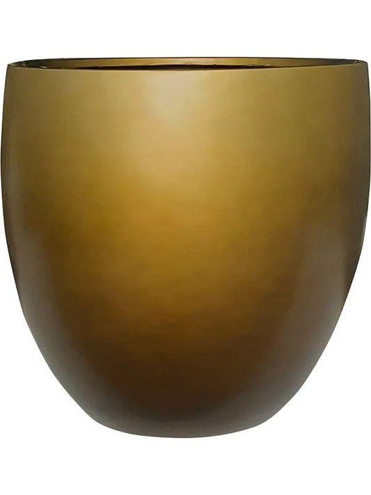 Baq Gradient Plant Pot 51cm Height 44cm Dia Balloon Matt Honey