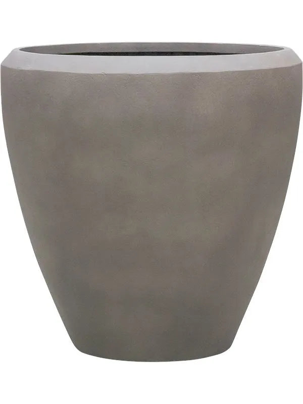Baq Nucast Plant Pot 65cm Height 59cm Dia Couple Elephant Grey