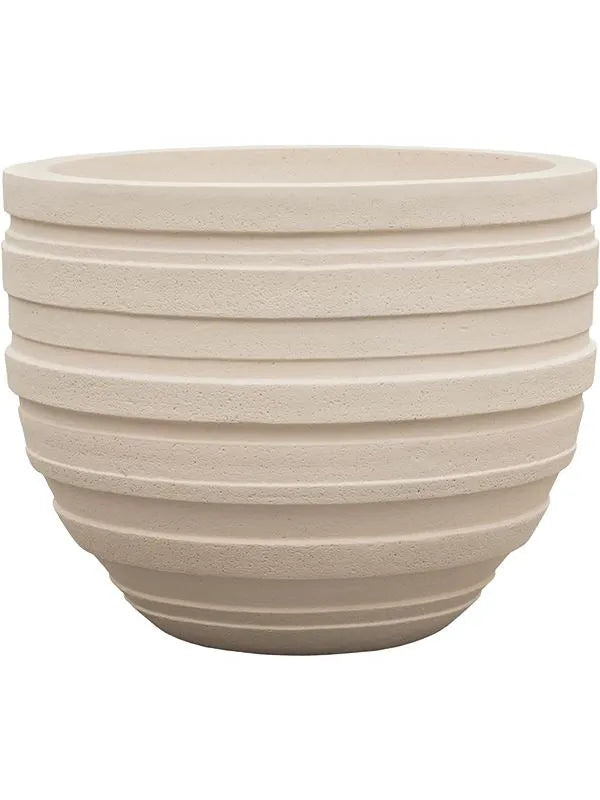 Baq Polystone Coated Junar Plant Pot 120cm Height 135cm Dia Couple Natural