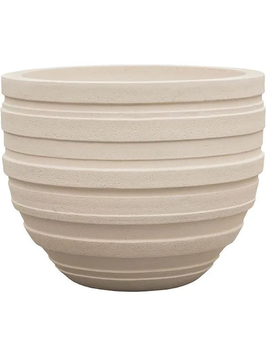 Baq Polystone Coated Junar Plant Pot 120cm Height 135cm Dia Couple Natural